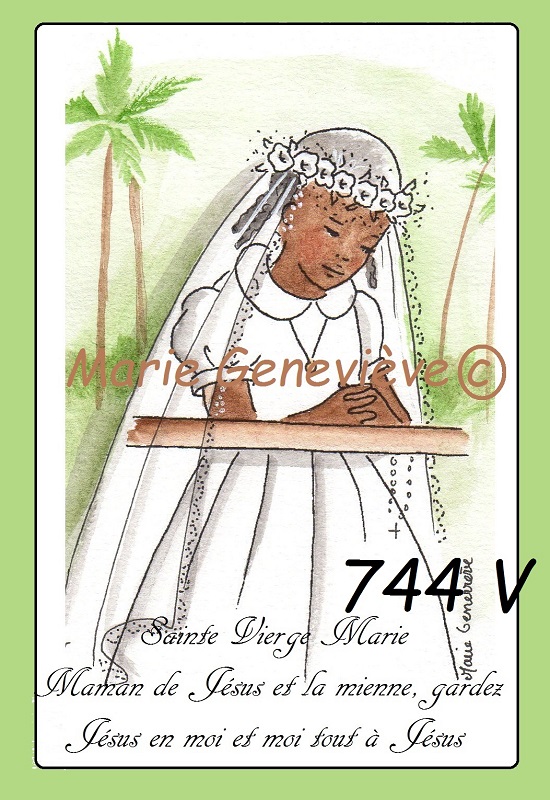 744 V