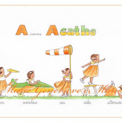 A comme agathe( avion)