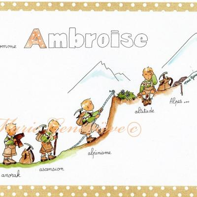 A comme ambroise