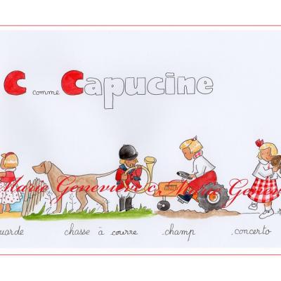 C comme Capucine