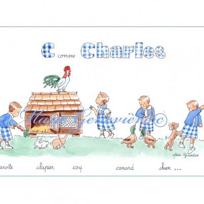 C comme Charles ferme