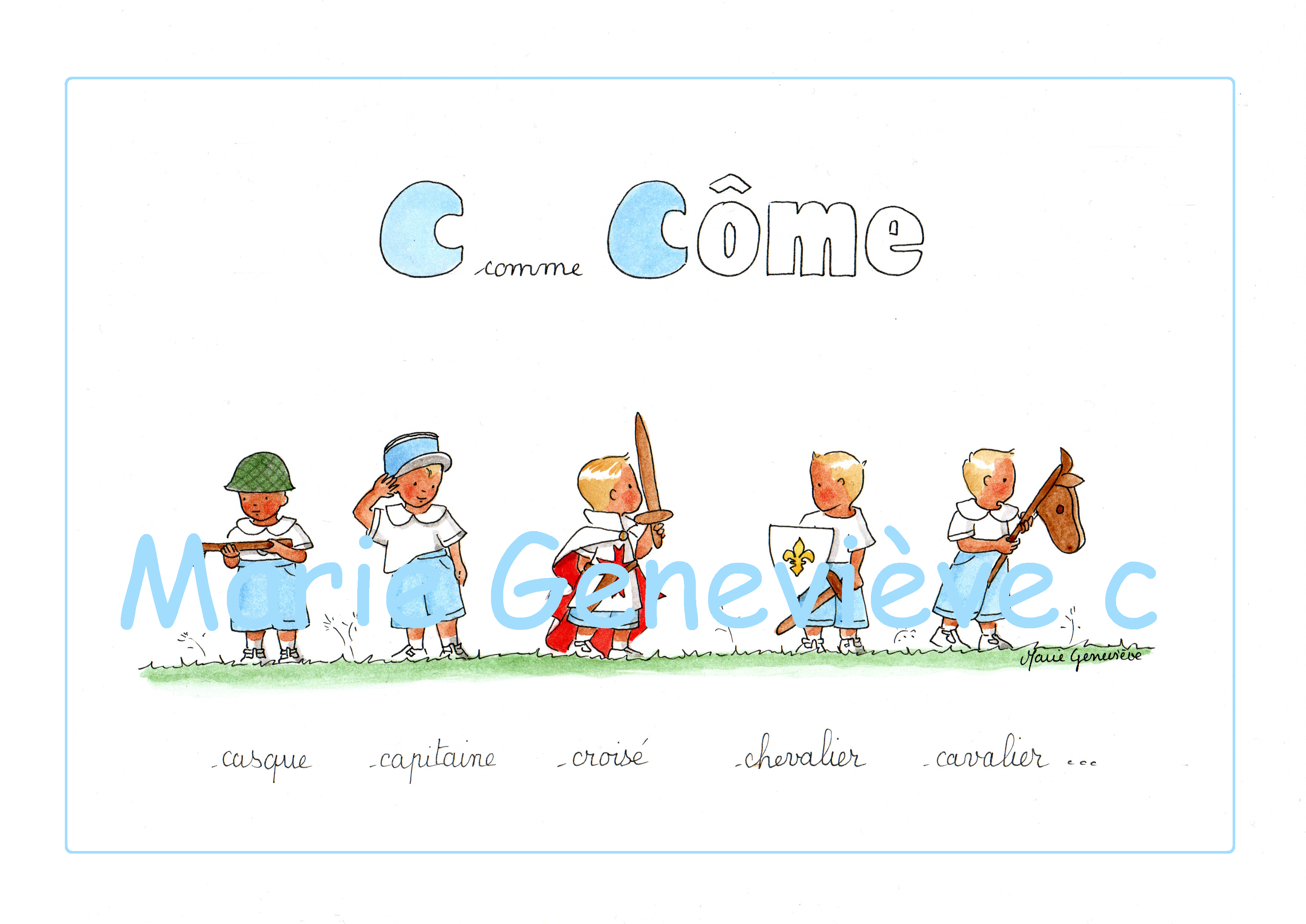 C comme Côme chevalier