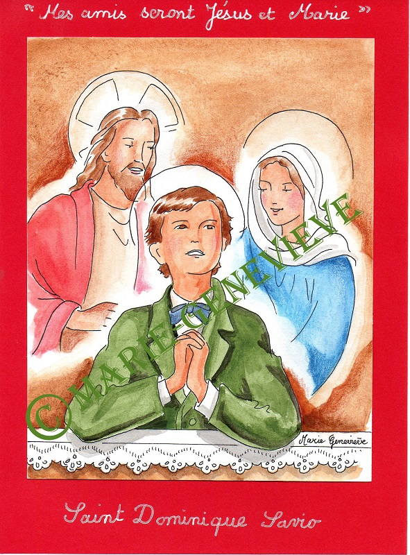 saint Dominique Savio .