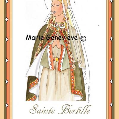 Ste Bertille de thuringe