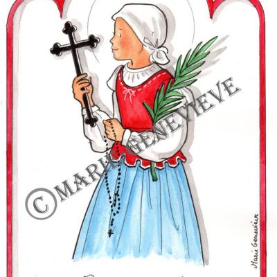 sainte Caroline.