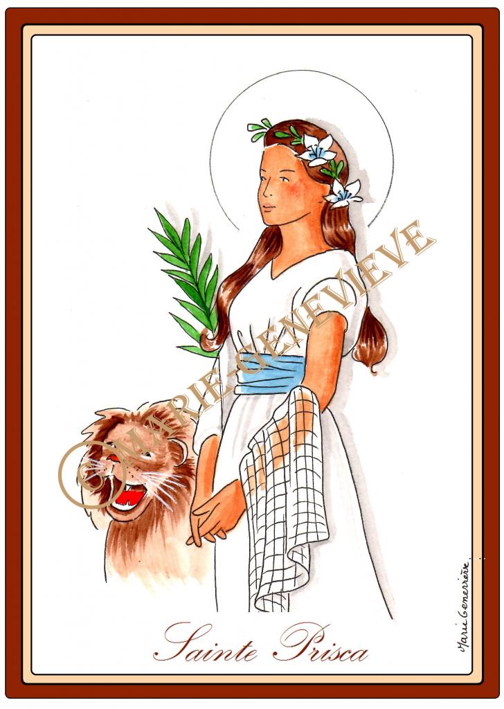 sainte Prisca.