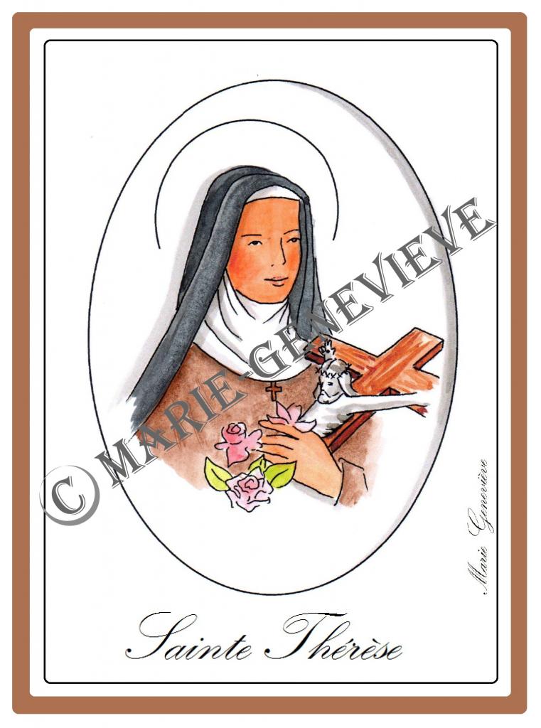 sainte Thérèse .