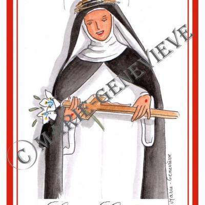 sainte Catherine de Sienne.