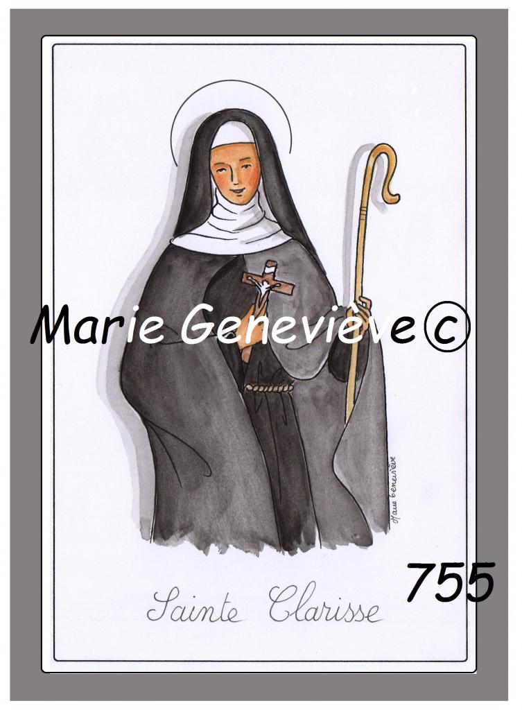 sainte Clarisse c